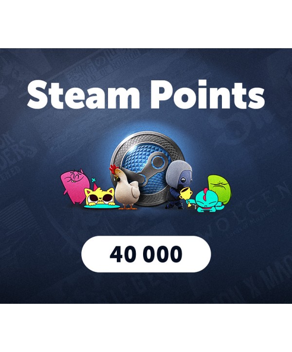 40.000 Points Manual Delivery Steam Key GLOBAL